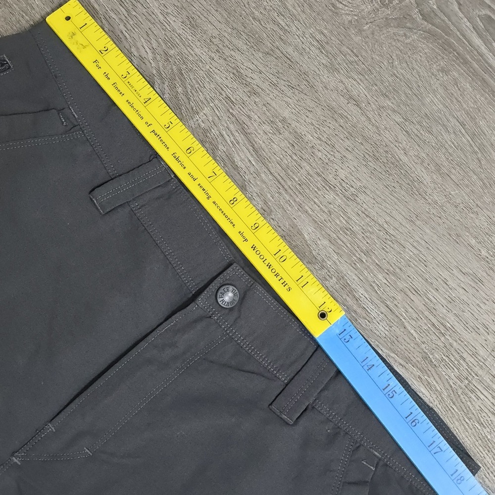 The North Face Nylon Performance Cargo Utility Shorts 10" Hiking Gray Blu Men 36 - Picture 15 of 16